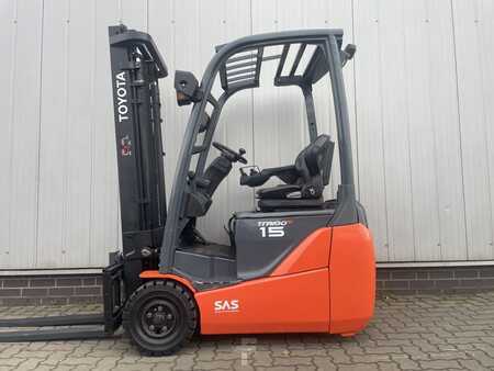 Elektro tříkolové VZV 2010  Toyota 8FBET15 | AKKU NEU 2026 (9)