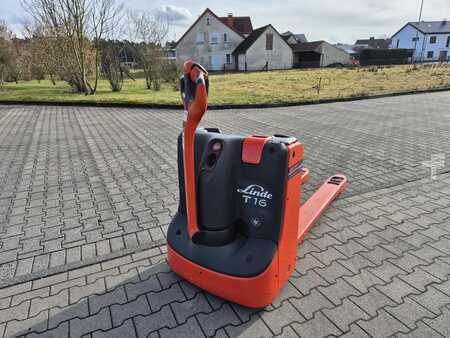 Niederhubwagen  Linde T16 1700mm / Batterie NEU (6)