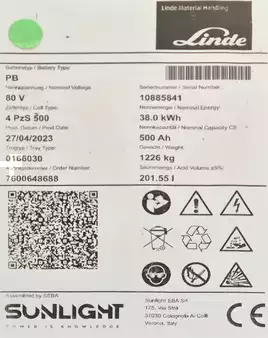 Elektro 4 Rad 2023  Linde E30 only 208 hours! (10)