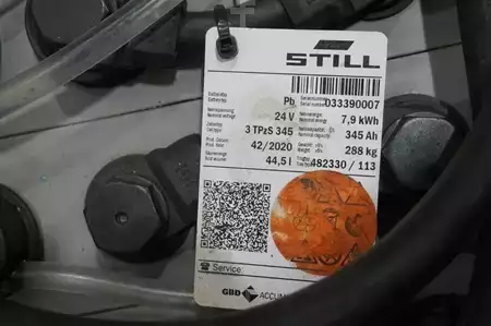 Transpaleta eléctrica 2014  Still ECU30 Gabel 1150mm (7)