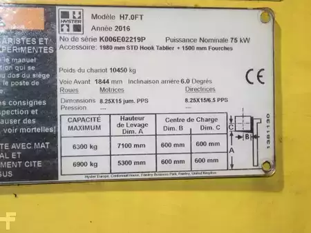 Carrelli elevatori GPL 2016  Hyster H 7.0 FT  LPG (5)