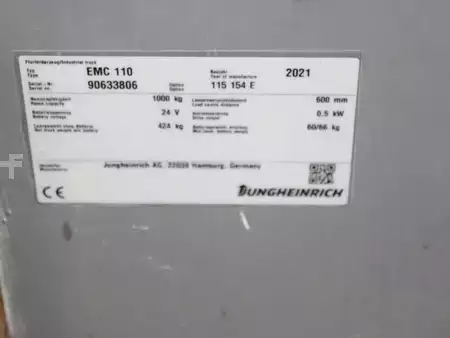 Pallestabler 2021  Jungheinrich EMC 110  115-154E (3)