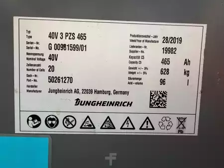 Vertikal-Kommissionierer 2019  Jungheinrich EKX 514  G+I119-650DZ (9)