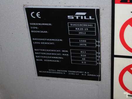 Elektro tříkolové VZV 2012  Still RX 20-15  6210 (5)