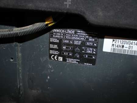 Schubmaststapler 2019  Linde R 14 HD-01  1120 (5)