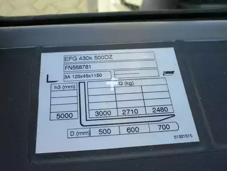 El truck - 4 hjulet 2018  Jungheinrich EFG 430k GE115-500DZ (6)