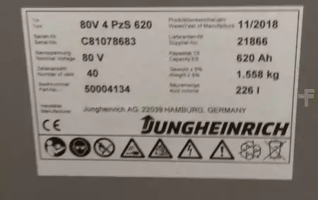 El truck - 4 hjulet 2018  Jungheinrich EFG 430k GE115-500DZ (7)