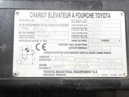 Elektromos 4 kerekű 2012  Toyota 7 FBMF 45 (5)