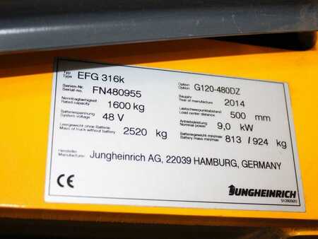 Jungheinrich EFG 316k G120-480DZ