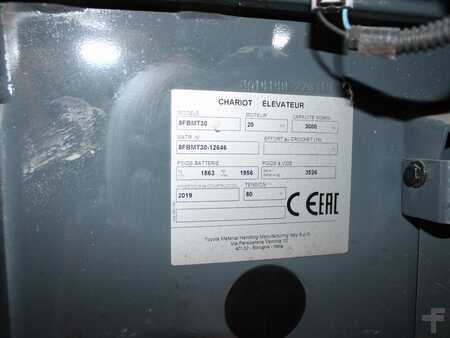 Carrelli elettrici 4 ruote 2019  Toyota 8 FBMT 30 (7)