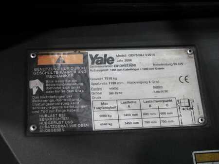 Dieselstapler 2006  Yale GDP 50 MJ V2514 (5)