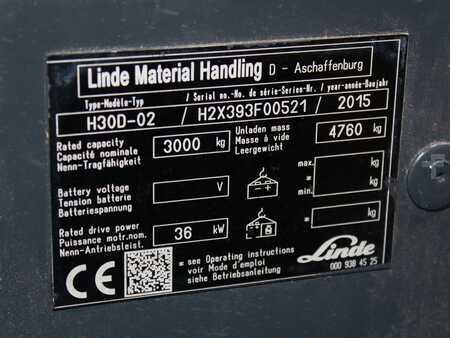 Dieselstapler 2015  Linde H 30 D-02  393 (5)