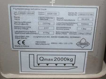 Niederhubwagen 2018  Heli CBD 20-150GJH (5)