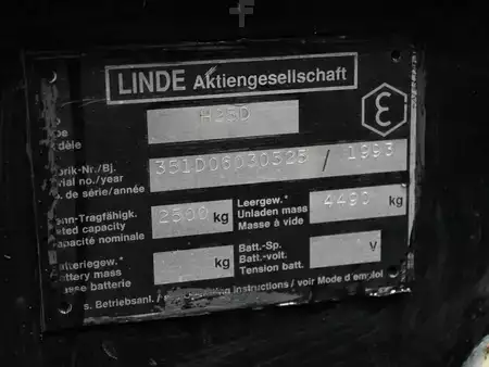 Dieseltrukki 1993  Linde H 25 D  351 (5)