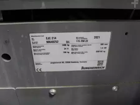 Pallestabler 2021  Jungheinrich EJC 214  115-57-250ZZ Li-Ion (4)