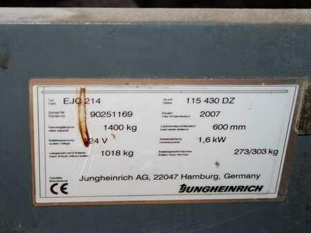 Stoccatore 2007  Jungheinrich EJC 214  115-430DZ (5)