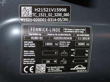 Dízel targoncák 2019  Linde H 18 D-01  391 (5)