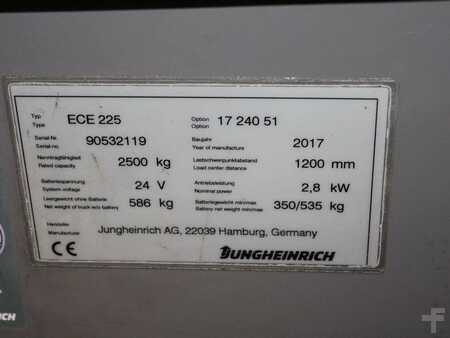 Horizontální vychystávací vozík 2017  Jungheinrich ECE 225  17-240-51 (4)