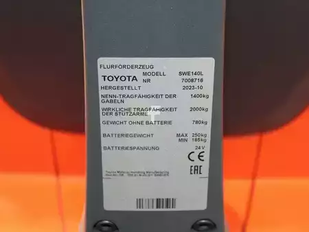 Hochhubwagen 2023  Toyota SWE 140L (5)