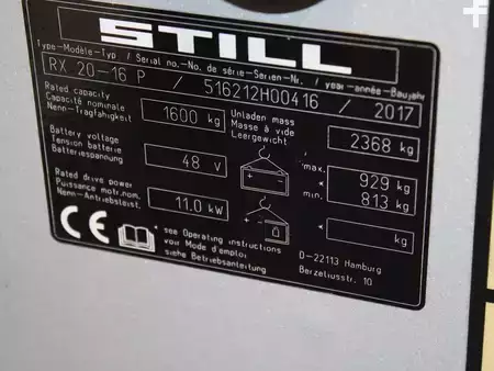 El Truck - 4-hjul 2017  Still RX 20-16P  6212 (5)