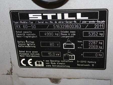 4-wiel elektrische heftrucks 2011  Still RX 60-50  6329 (5) 