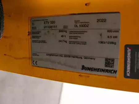 Rækketruck 2023  Jungheinrich ETV 320 SP ZVG115-500DZ (6)