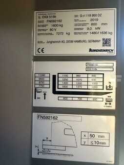 Jungheinrich EKX 516k  G+I 118-950DZ