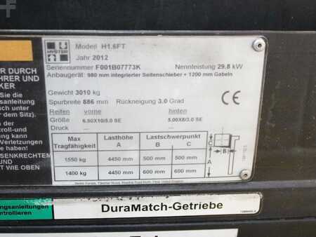 Gas truck 2012  Hyster H 1.6 FT  LPG (5)