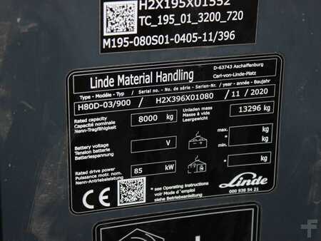 Dieseltrukki 2020  Linde H 80 D-03/900  396 (5)