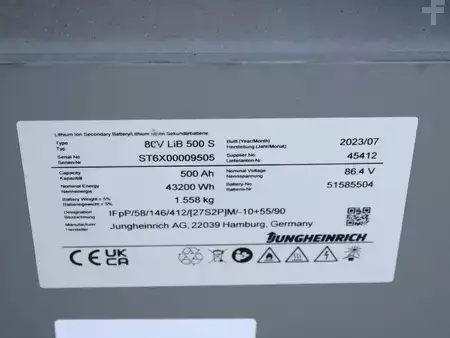 Vertikal ordreplukker 2020  Jungheinrich EKX 516 G+I118-650ZT  Li-Ion (5)