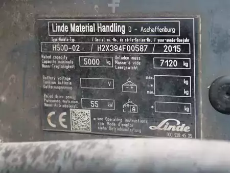 Dieselstapler 2015  Linde H 50 D-02  394 (5)