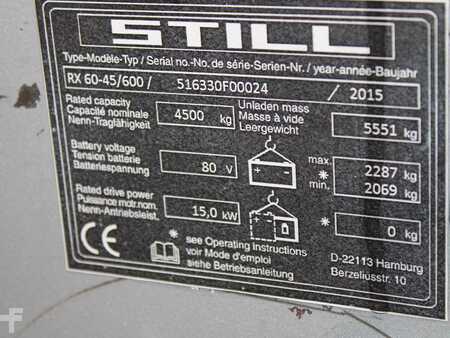 Eléctrico - 4 rodas 2015  Still RX 60-45/600  6330 (6)