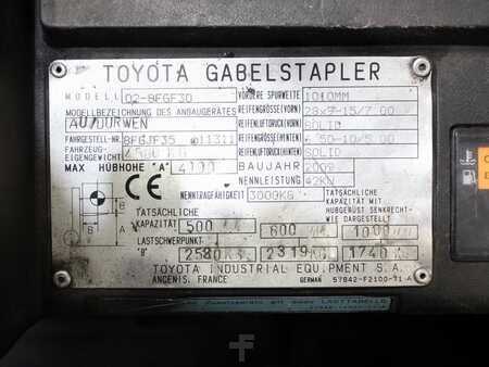 Carretilla elevadora GLP 2009  Toyota 02-8 FGF 30 (5)
