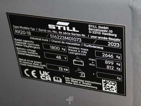 Elektro tříkolové VZV 2023  Still RX 20-18  6223 (5)