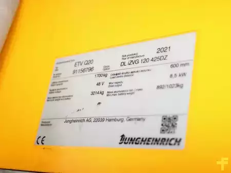 Retratil de 4 vias 2021  Jungheinrich ETV-Q 20   DL iZVG120-425DZ (5)