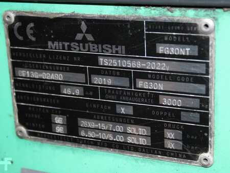 Gázüzemű targoncák 2019  Mitsubishi FG 30 NT (5)
