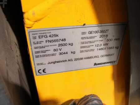 Carrelli elettrici 4 ruote 2018  Jungheinrich EFG 425k SP GE100-350ZT (6)