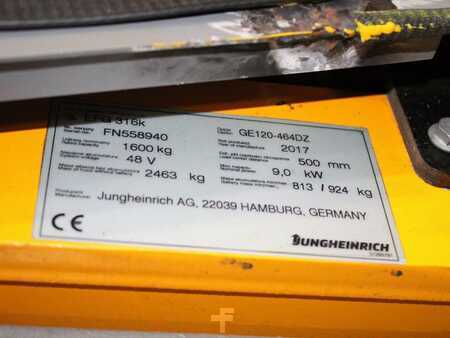 4-wiel elektrische heftrucks 2017  Jungheinrich EFG 316k  GE120-464DZ (5)