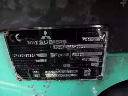 Dieselstapler 2019  Mitsubishi FD 25 NT (5)