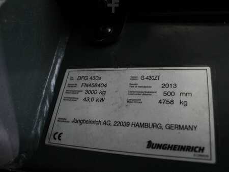 Diesel gaffeltruck 2013  Jungheinrich DFG 430s G-430ZT (5)