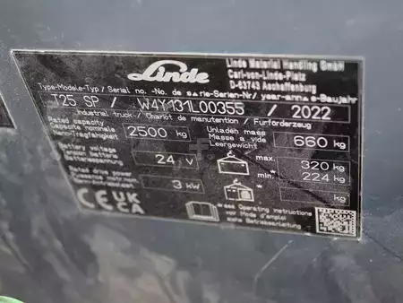 Niederhubwagen 2022  Linde T 25 SP  131 (4)