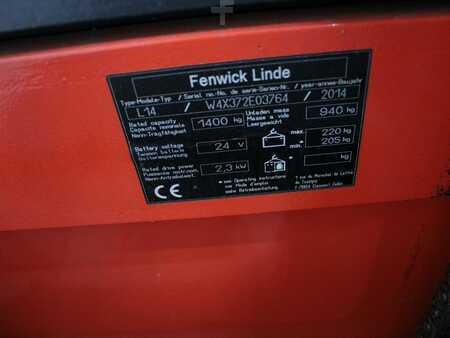 Ruční vysokozdvižný vozík 2014  Linde L 14  372 (4)