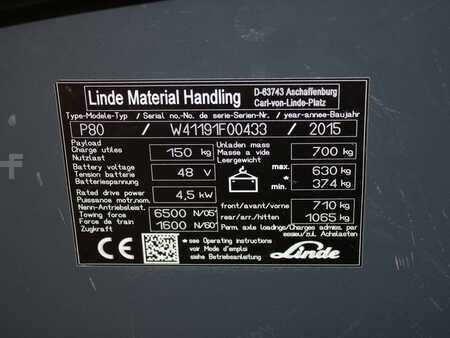 Linde P 80  1191