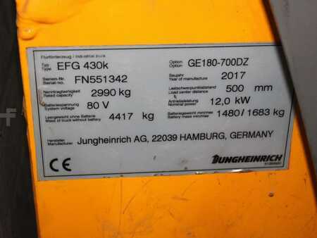 El Truck - 4-hjul 2017  Jungheinrich EFG 430k  GE180-700DZ (5)