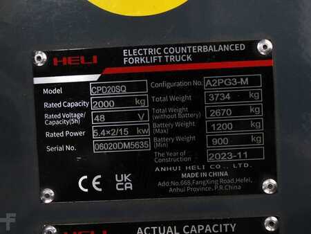 Eléctrico - 3 rodas 2023  Heli CPD 20 (5)