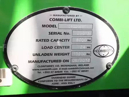 Čtyřcestný vysokozdvižný vozík 2014  Combilift C 8000 GST (3)