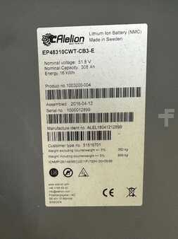 Elektro tříkolové VZV 2018  Jungheinrich EFG 218k  GE120-310ZZ Li-Ion (7)