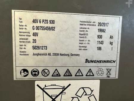 Vertical order pickers 2017  Jungheinrich EKX 516 G+I 120-1150DZ (6)