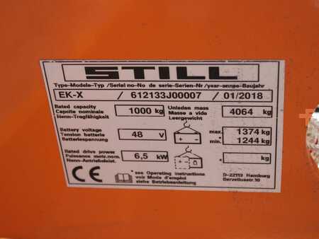 Vertikální vychystávací vozík 2018  Still EK-X (8)