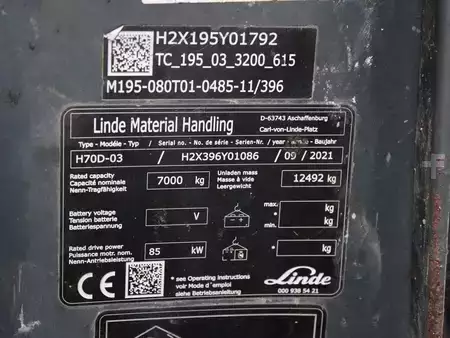 Dieselstapler 2021  Linde H 70 D-02  396 (5)